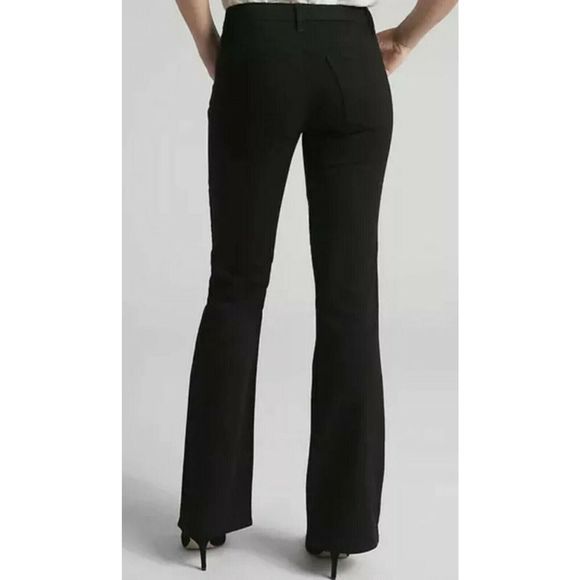 GAP 471304 Women's Petite Sz 27/4P Black Perfect Boot Mid Rise Stretch Jeans $70 - Picture 9 of 9